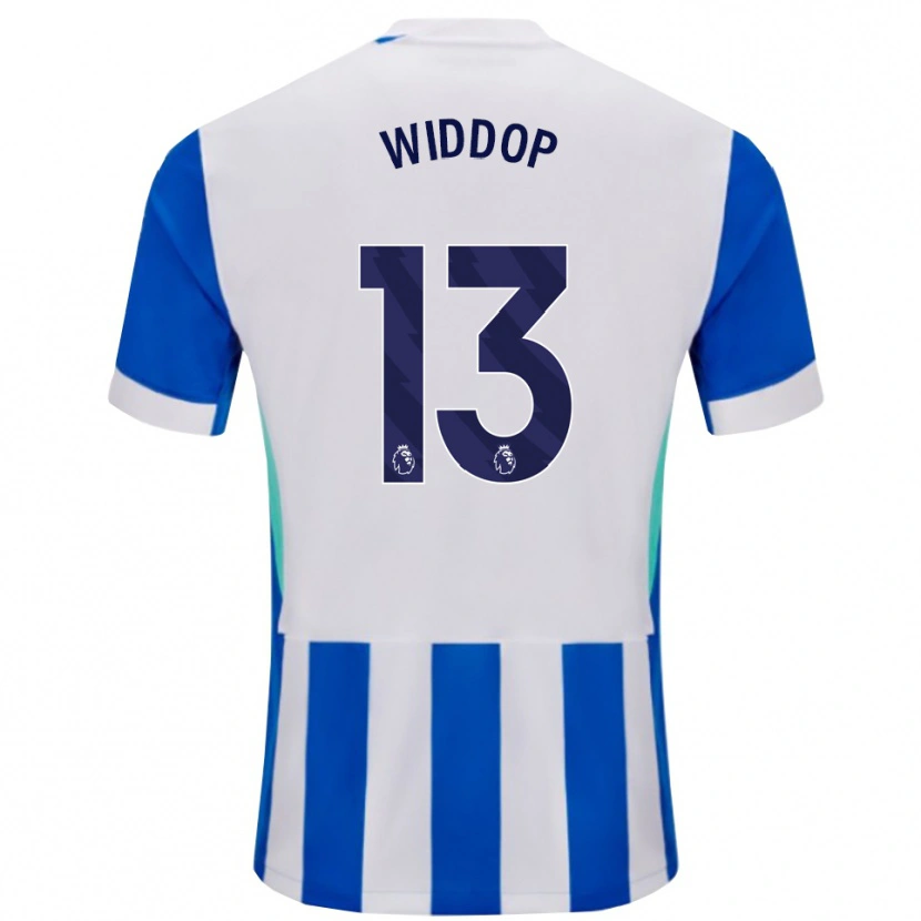 Danxen Men Fraser Widdop #13 Blue White Home Jersey 2025/26 T-Shirt