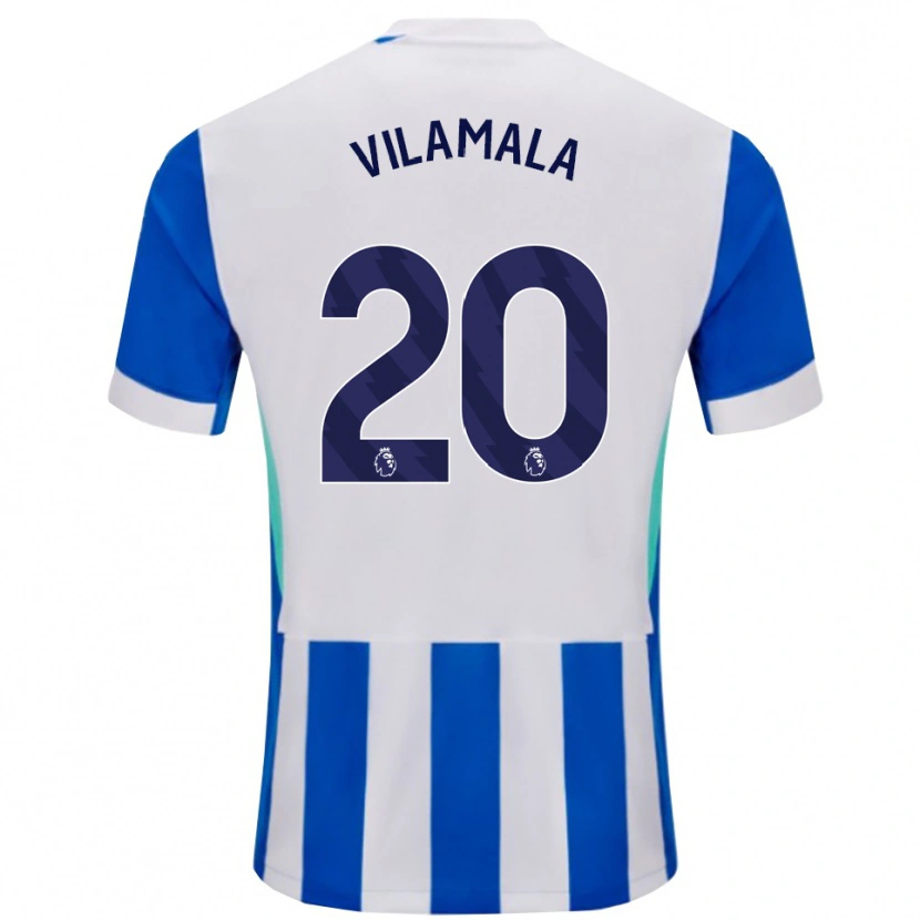 Danxen Men Bruna Vilamala #20 Blue White Home Jersey 2025/26 T-Shirt