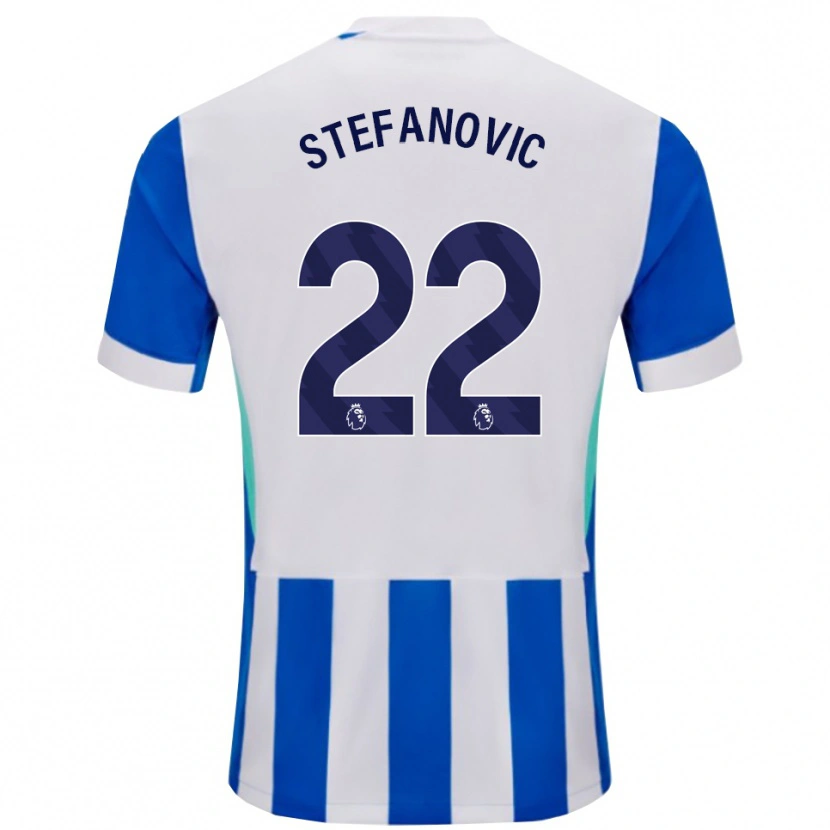 Danxen Men Dejana Stefanović #22 Blue White Home Jersey 2025/26 T-Shirt