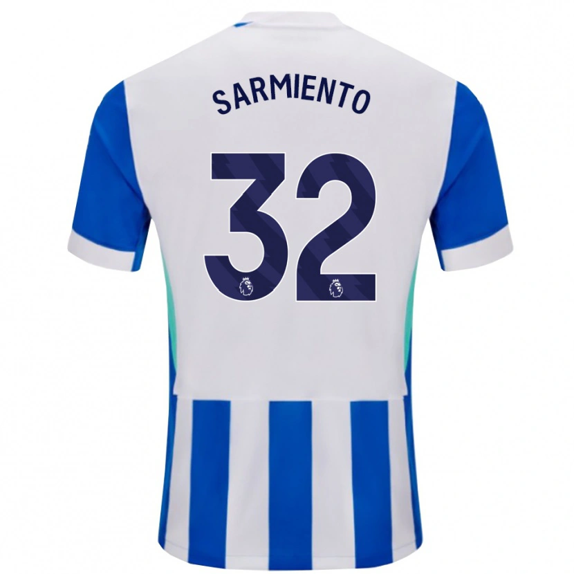 Danxen Men Jeremy Sarmiento #32 Blue White Home Jersey 2025/26 T-Shirt