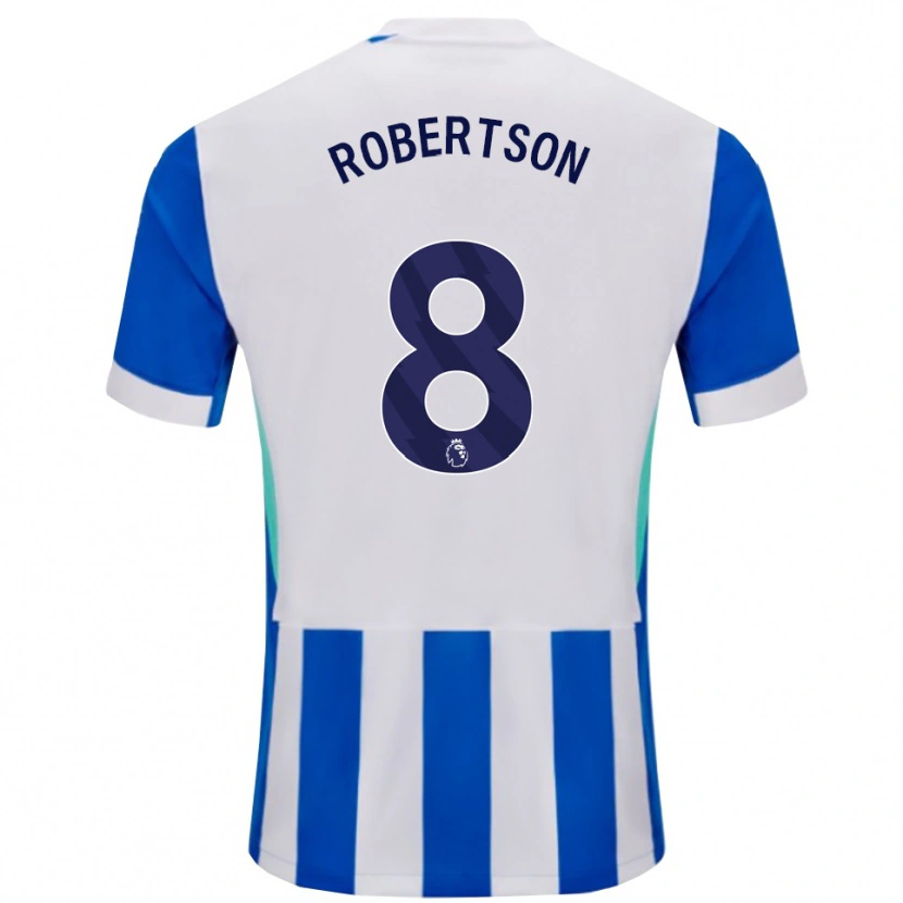 Danxen Men Josh Robertson #8 Blue White Home Jersey 2025/26 T-Shirt