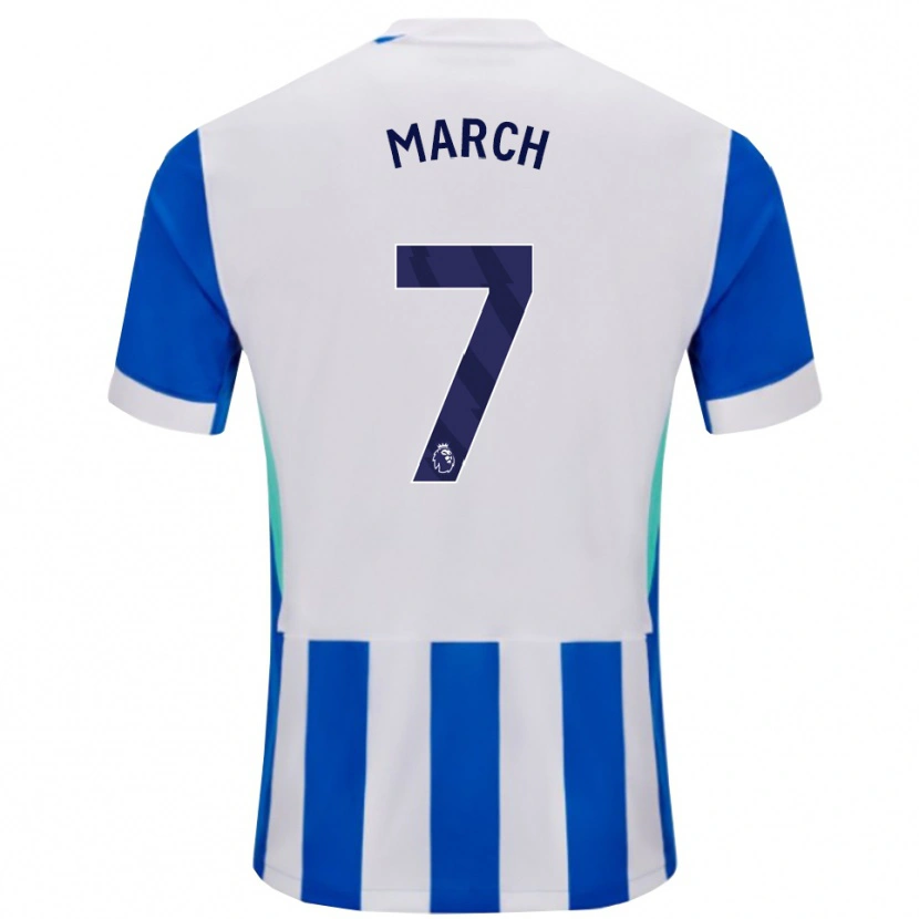 Danxen Men Solly March #7 Blue White Home Jersey 2025/26 T-Shirt