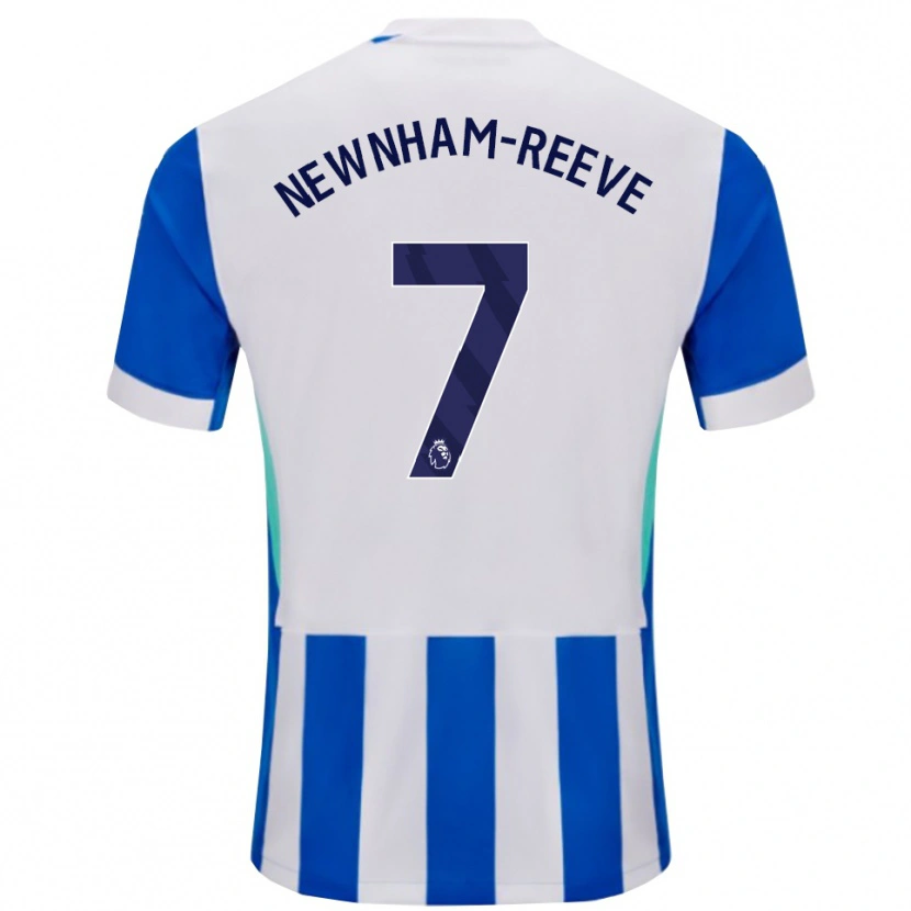 Danxen Men Bode Newnham-Reeve #7 Blue White Home Jersey 2025/26 T-Shirt