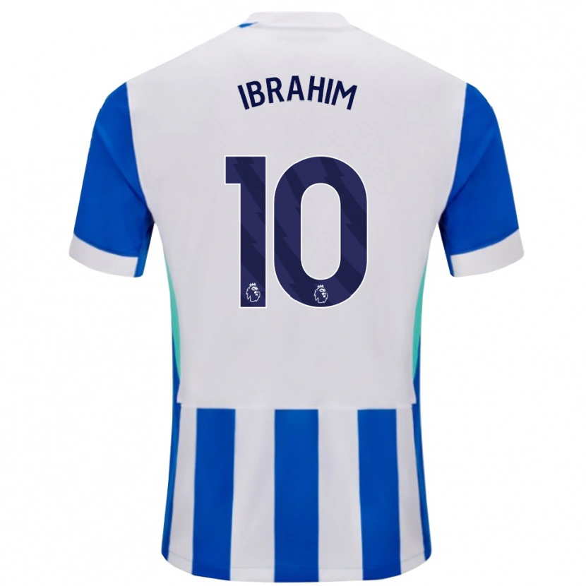 Danxen Men Younes Ibrahim #10 Blue White Home Jersey 2025/26 T-Shirt