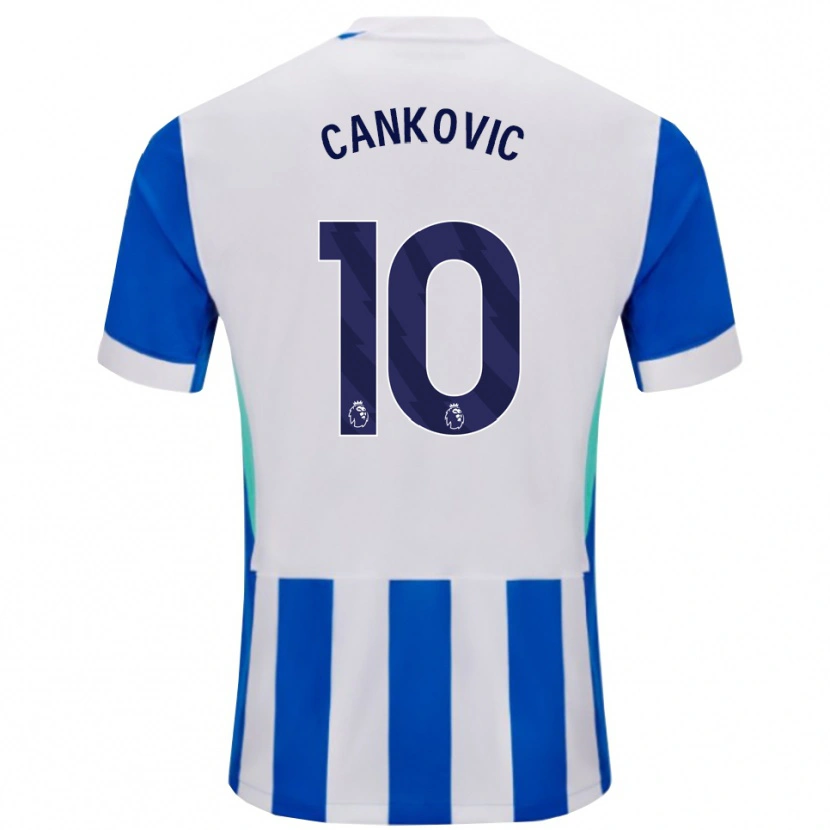 Danxen Men Jelena Čanković #10 Blue White Home Jersey 2025/26 T-Shirt