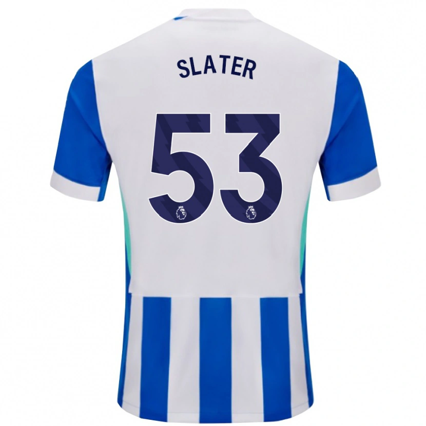 Danxen Men Jacob Slater #53 Blue White Home Jersey 2025/26 T-Shirt
