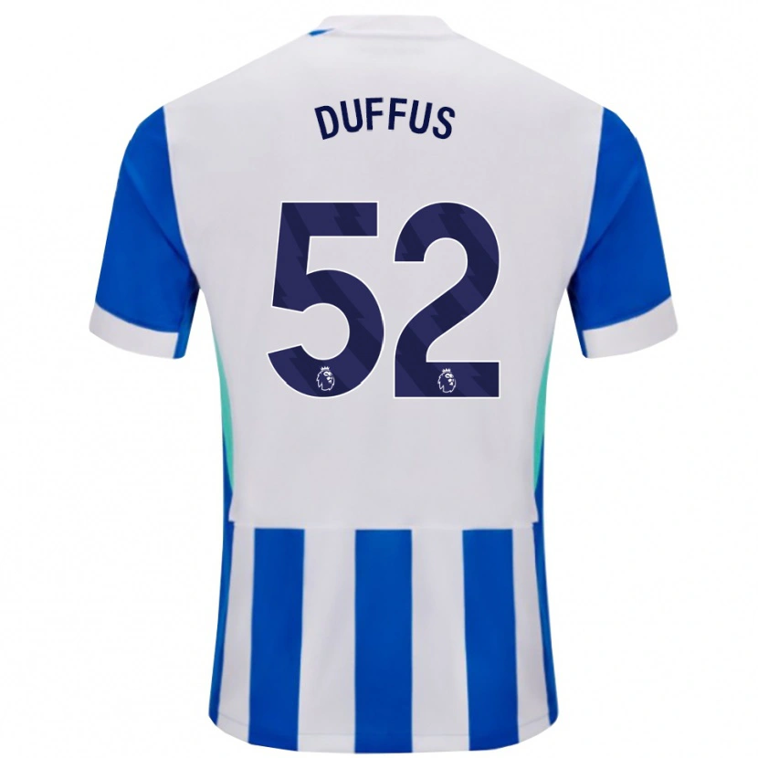 Danxen Men Joshua Duffus #52 Blue White Home Jersey 2025/26 T-Shirt