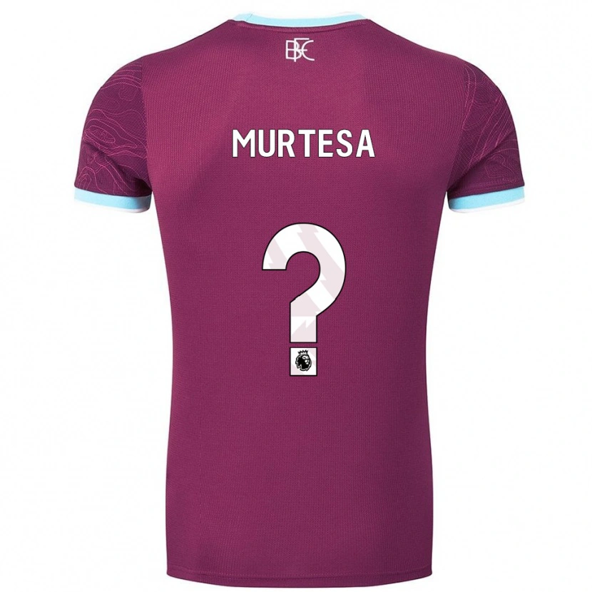 Danxen Men Anwar Murtesa #0 Burgundy Sky Blue Home Jersey 2025/26 T-Shirt
