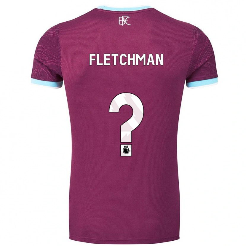 Danxen Men Diandro Fletchman #0 Burgundy Sky Blue Home Jersey 2025/26 T-Shirt