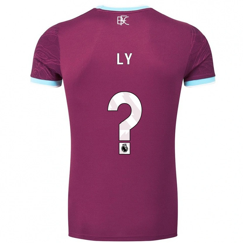 Danxen Men Brandon Ly #0 Burgundy Sky Blue Home Jersey 2025/26 T-Shirt