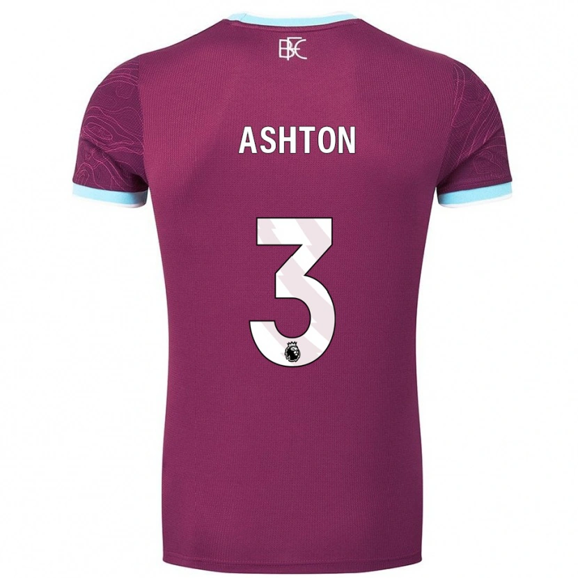 Danxen Men Joe Ashton #3 Burgundy Sky Blue Home Jersey 2025/26 T-Shirt