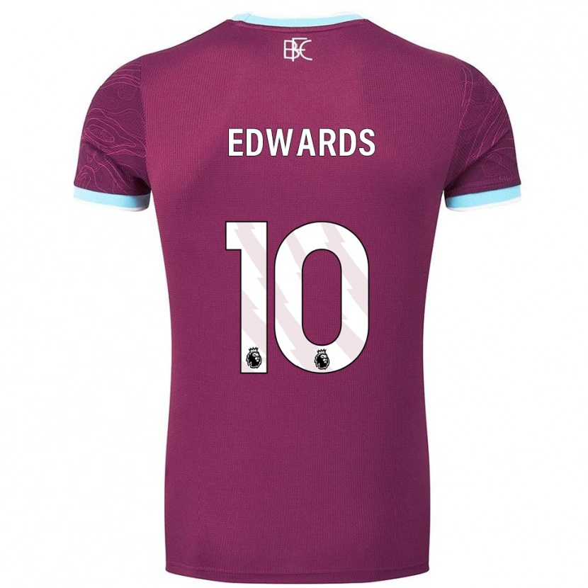 Danxen Men Marcus Edwards #10 Burgundy Sky Blue Home Jersey 2025/26 T-Shirt