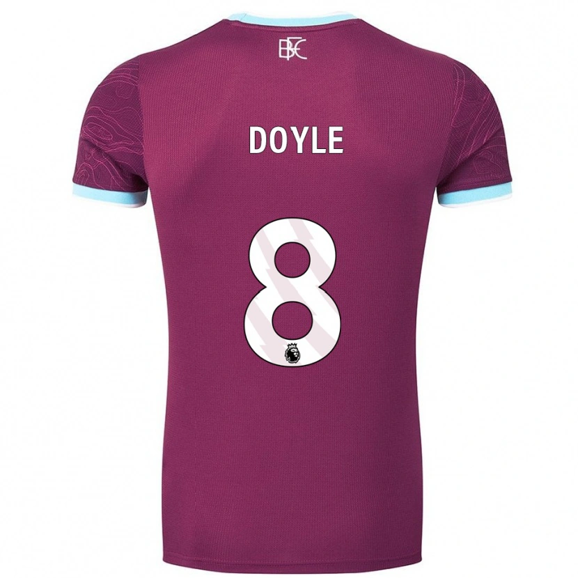 Danxen Men Emma Doyle #8 Burgundy Sky Blue Home Jersey 2025/26 T-Shirt