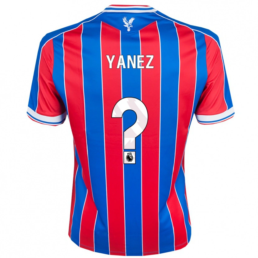Danxen Men Shae Yanez #0 Blue Red White Home Jersey 2025/26 T-Shirt
