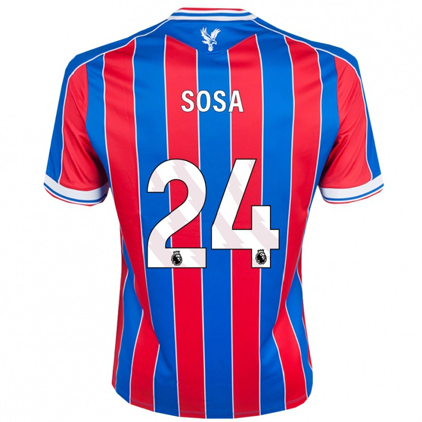 Danxen Men Borna Sosa #24 Blue Red White Home Jersey 2025/26 T-Shirt