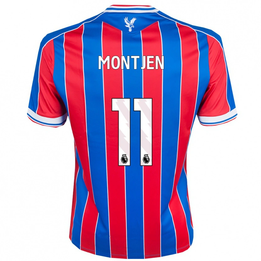 Danxen Men David Montjen #11 Blue Red White Home Jersey 2025/26 T-Shirt