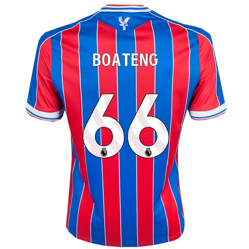 Danxen Men David Boateng #66 Blue Red White Home Jersey 2025/26 T-Shirt