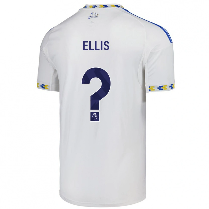 Danxen Men Macy Ellis #0 White  Blue Home Jersey 2025/26 T-Shirt