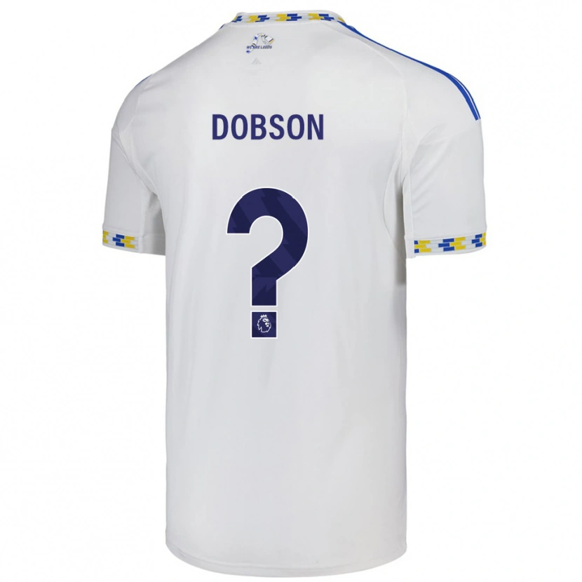Danxen Men Ellie Dobson #0 White  Blue Home Jersey 2025/26 T-Shirt