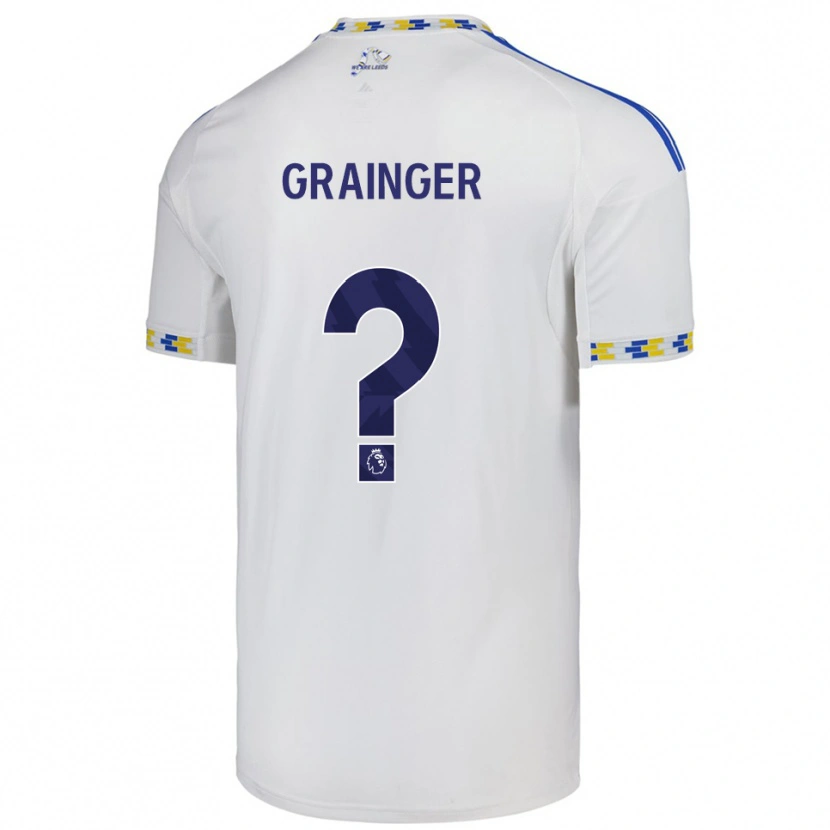 Danxen Men Owen Grainger #0 White  Blue Home Jersey 2025/26 T-Shirt