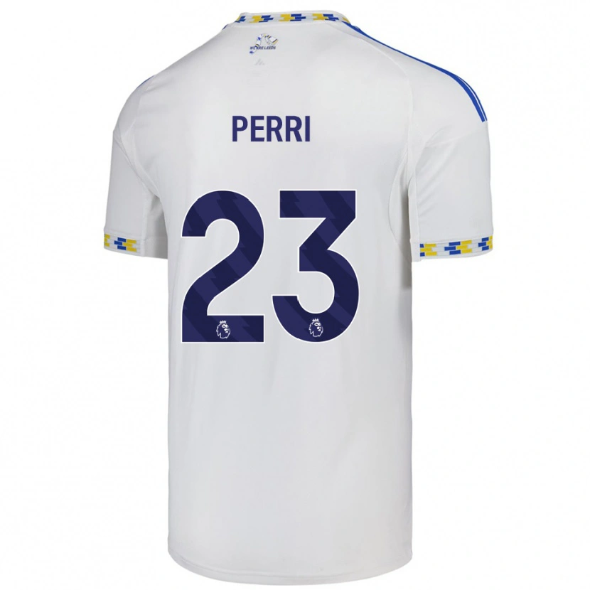 Danxen Men Lucas Perri #23 White  Blue Home Jersey 2025/26 T-Shirt