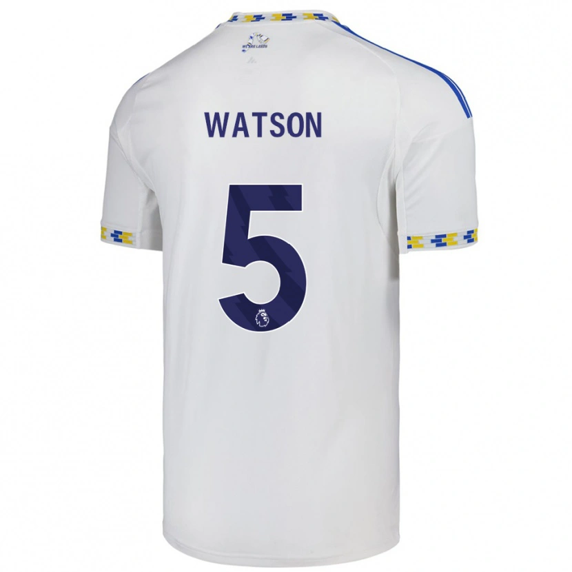 Danxen Men Jacob Watson #5 White  Blue Home Jersey 2025/26 T-Shirt