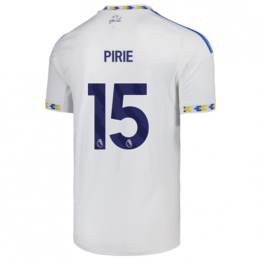 Danxen Men Lewis Pirie #15 White  Blue Home Jersey 2025/26 T-Shirt
