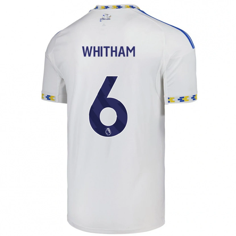 Danxen Men Danielle Whitham #6 White  Blue Home Jersey 2025/26 T-Shirt