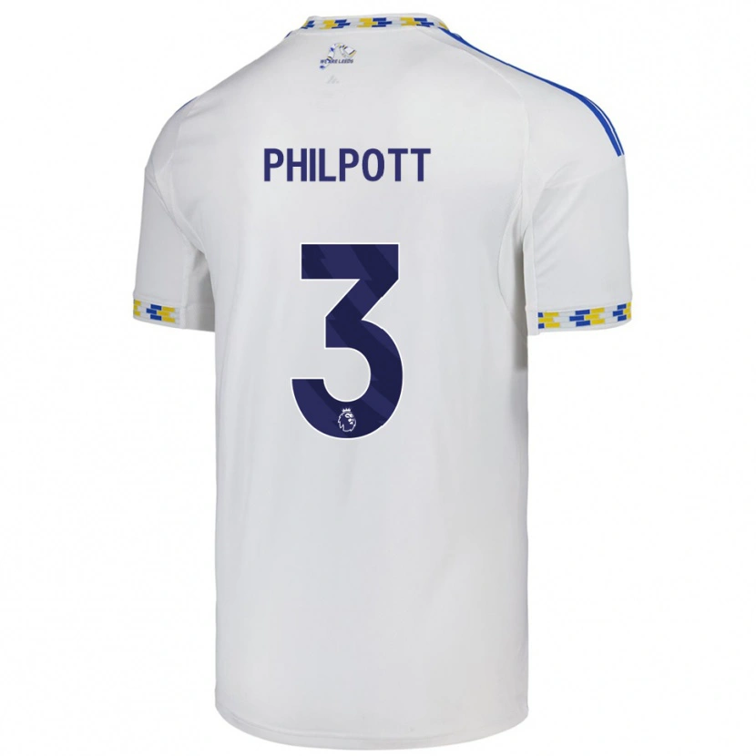 Danxen Men Louie Philpott #3 White  Blue Home Jersey 2025/26 T-Shirt