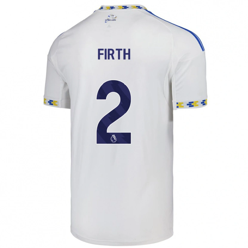 Danxen Men Will Firth #2 White  Blue Home Jersey 2025/26 T-Shirt