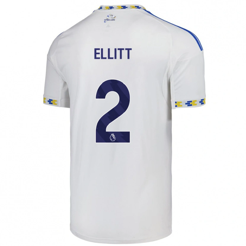 Danxen Men Izzy Ellitt #2 White  Blue Home Jersey 2025/26 T-Shirt