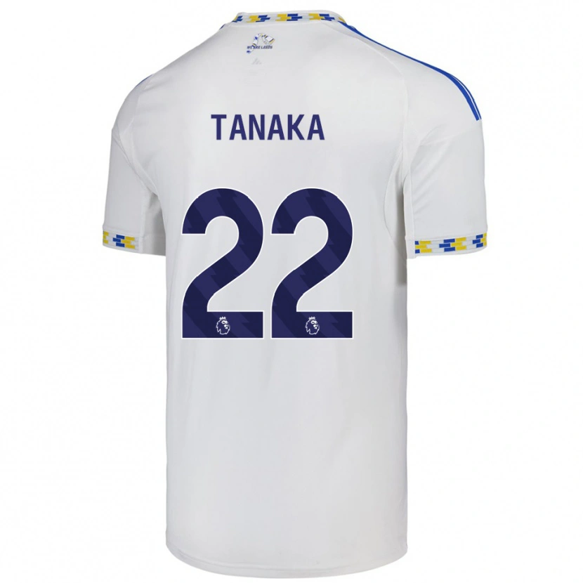 Danxen Men Ao Tanaka #22 White  Blue Home Jersey 2025/26 T-Shirt