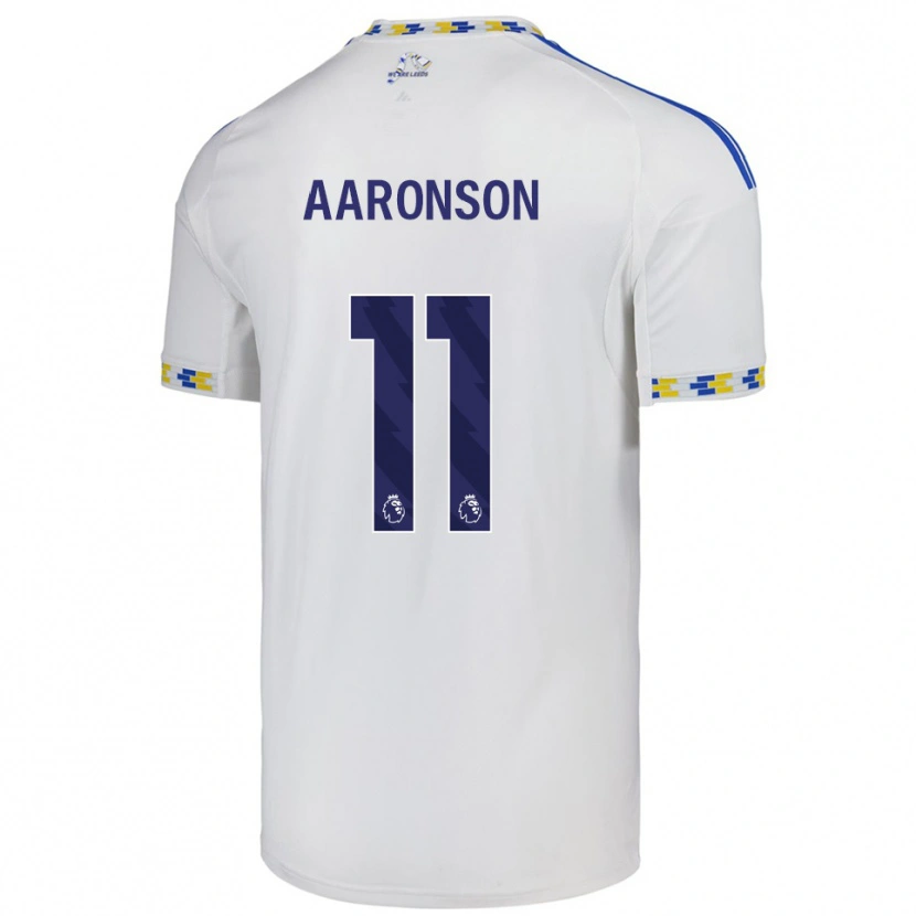 Danxen Men Brenden Aaronson #11 White  Blue Home Jersey 2025/26 T-Shirt