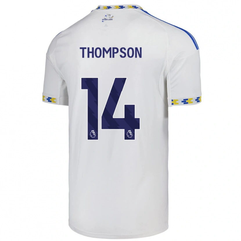 Danxen Men Aiden Thompson #14 White  Blue Home Jersey 2025/26 T-Shirt