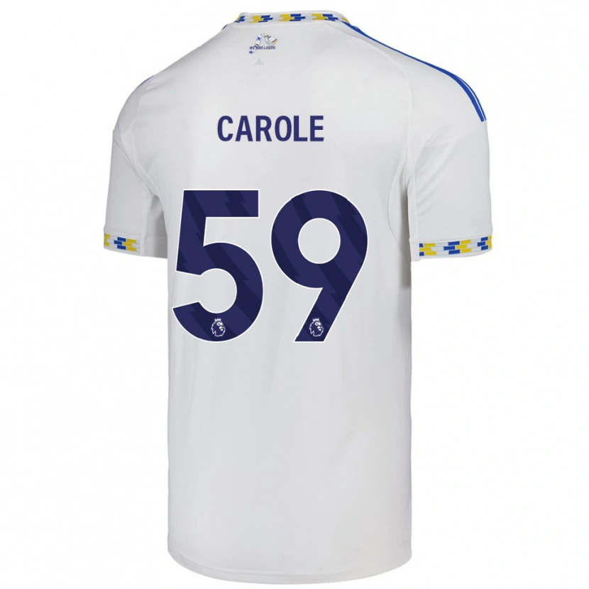 Danxen Men Keenan Carole #59 White  Blue Home Jersey 2025/26 T-Shirt