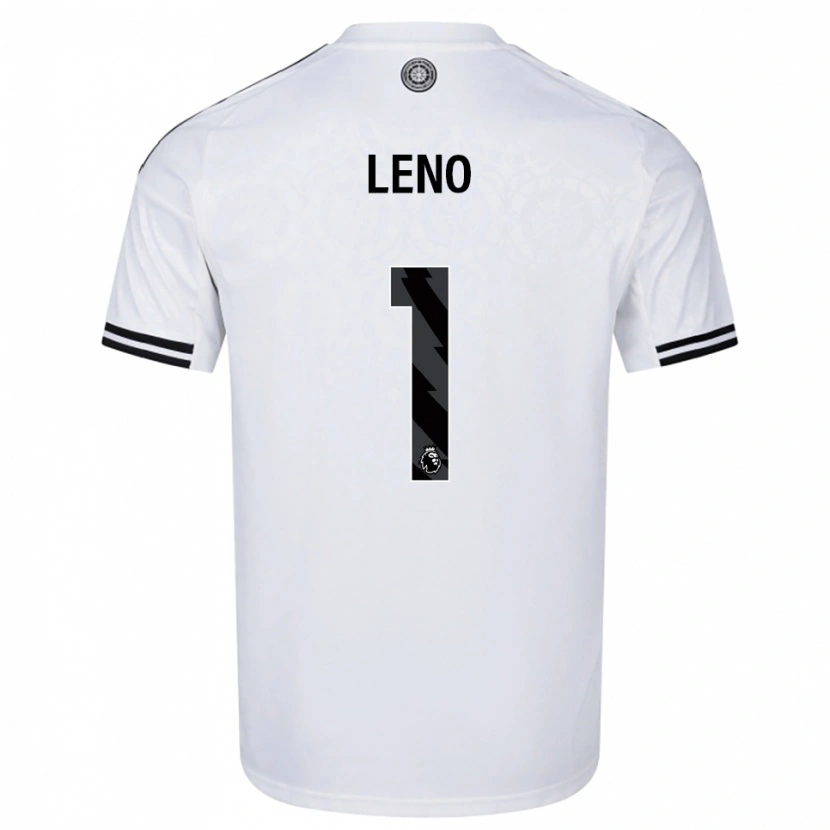 Danxen Men Bernd Leno #1 White Black Home Jersey 2025/26 T-Shirt