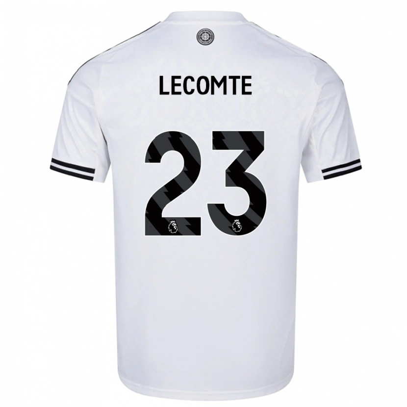 Danxen Men Benjamin Lecomte #23 White Black Home Jersey 2025/26 T-Shirt
