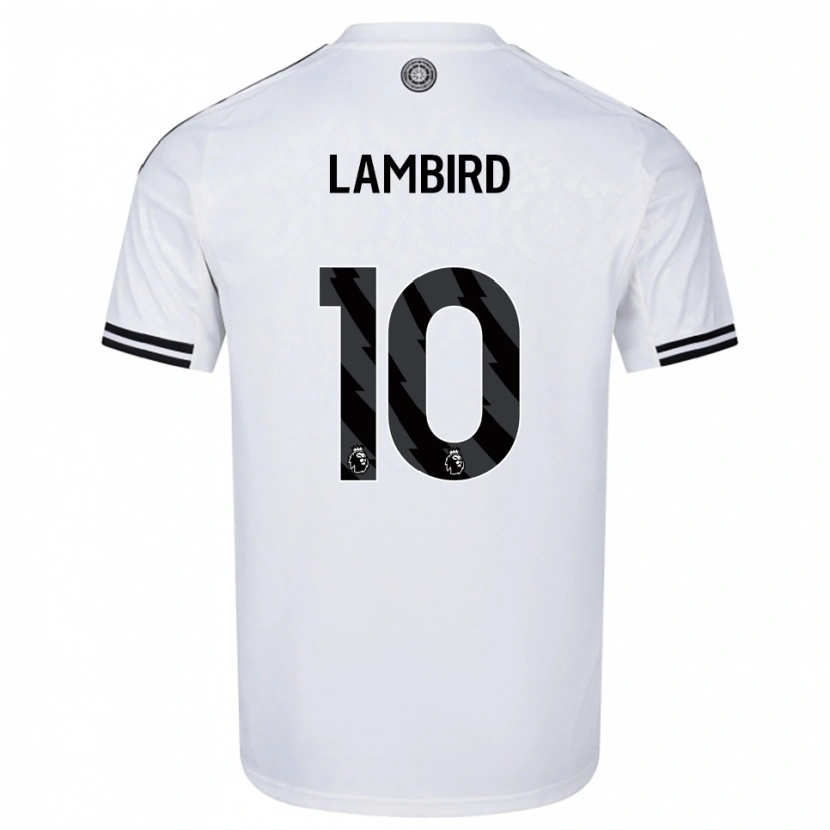 Danxen Men Lilly Lambird #10 White Black Home Jersey 2025/26 T-Shirt
