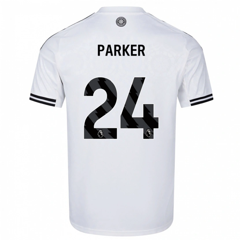 Danxen Men Beau Parker #24 White Black Home Jersey 2025/26 T-Shirt