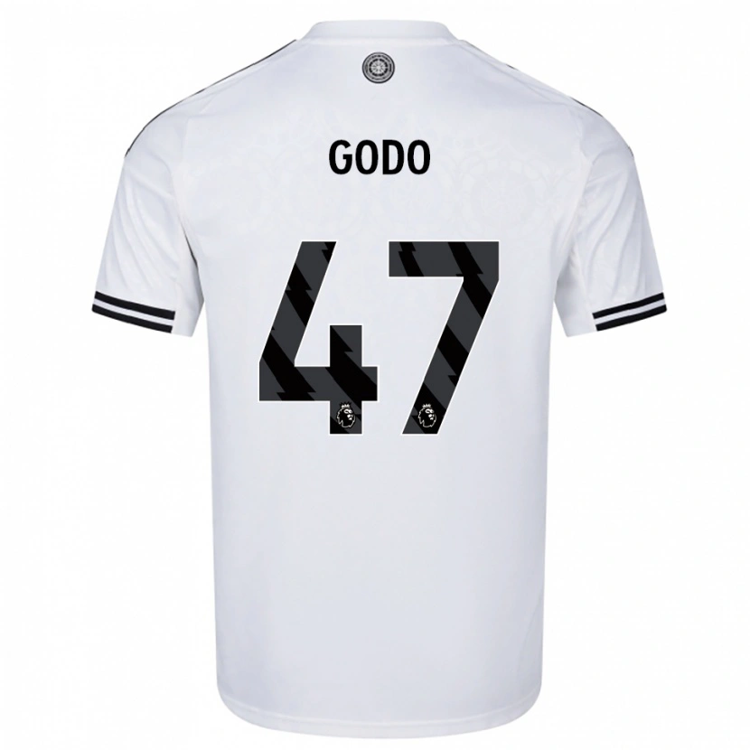 Danxen Men Martial Godo #47 White Black Home Jersey 2025/26 T-Shirt