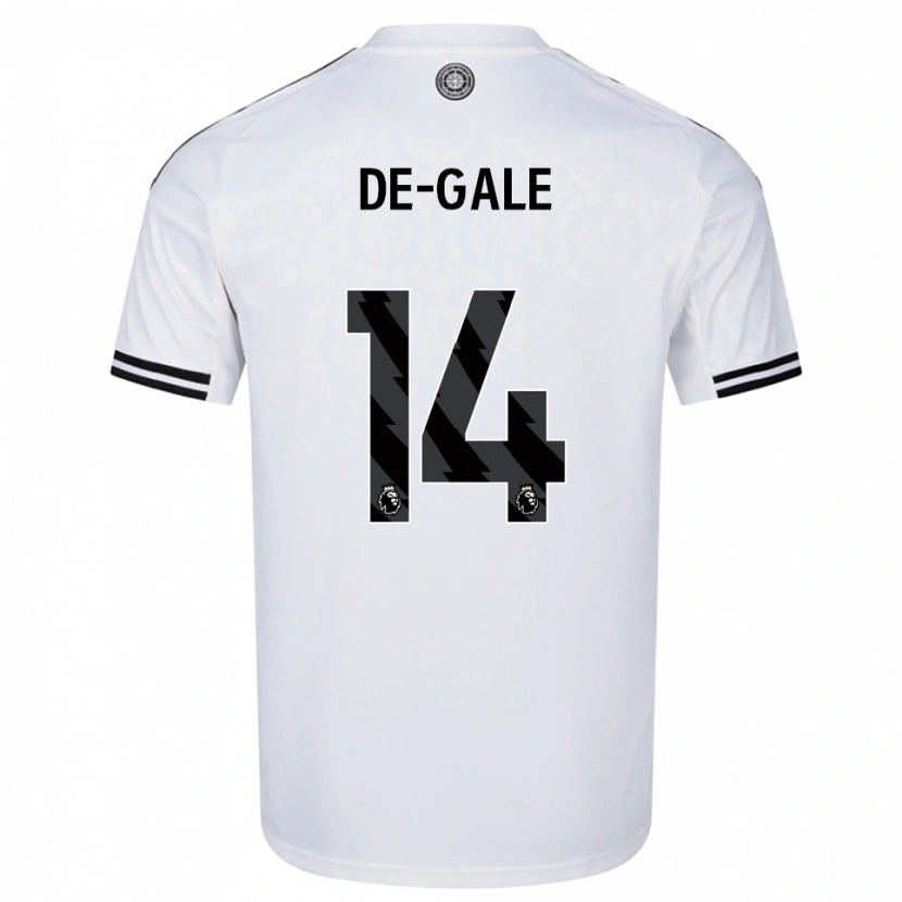 Danxen Men Dylan De-Gale #14 White Black Home Jersey 2025/26 T-Shirt