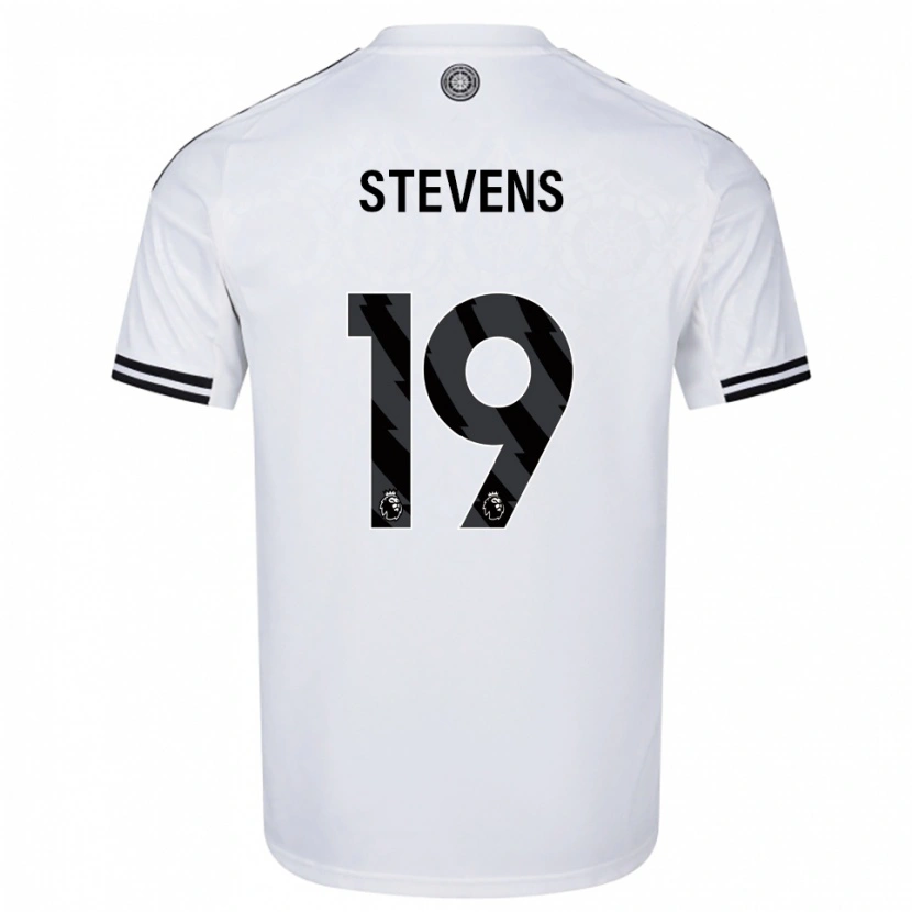 Danxen Men Lily Stevens #19 White Black Home Jersey 2025/26 T-Shirt