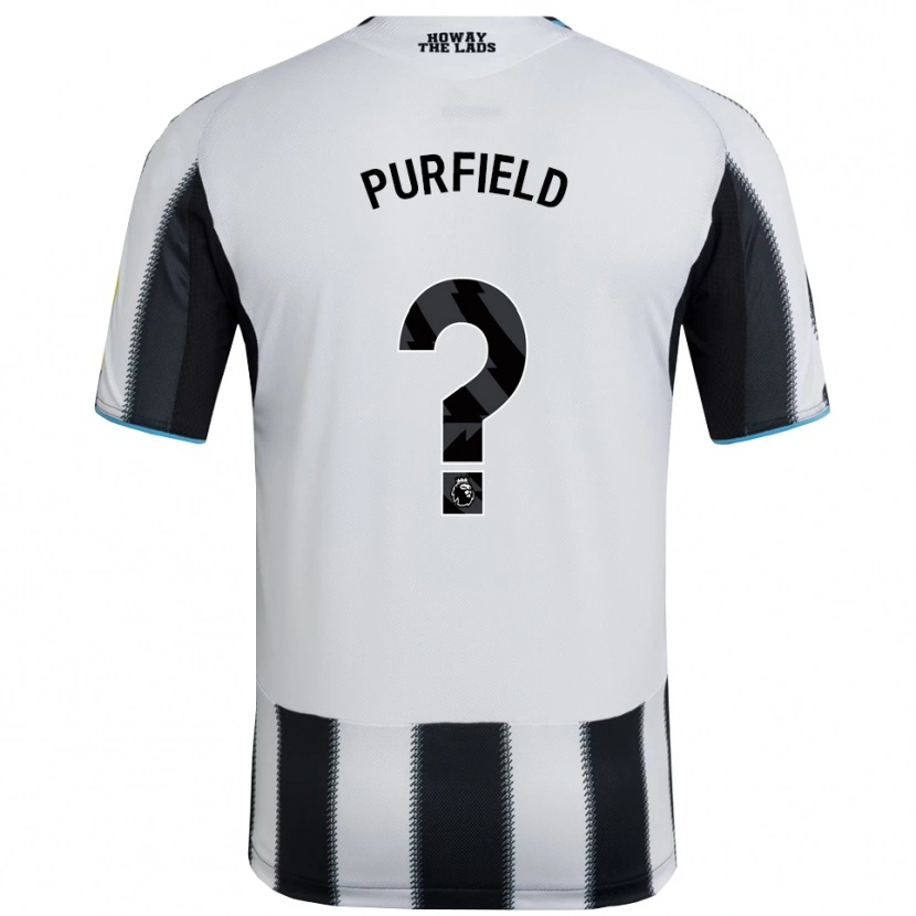 Danxen Men Jemma Purfield #0 Black White Home Jersey 2025/26 T-Shirt