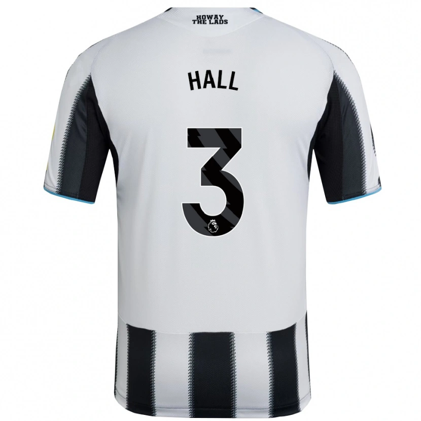 Danxen Men Lewis Hall #3 Black White Home Jersey 2025/26 T-Shirt