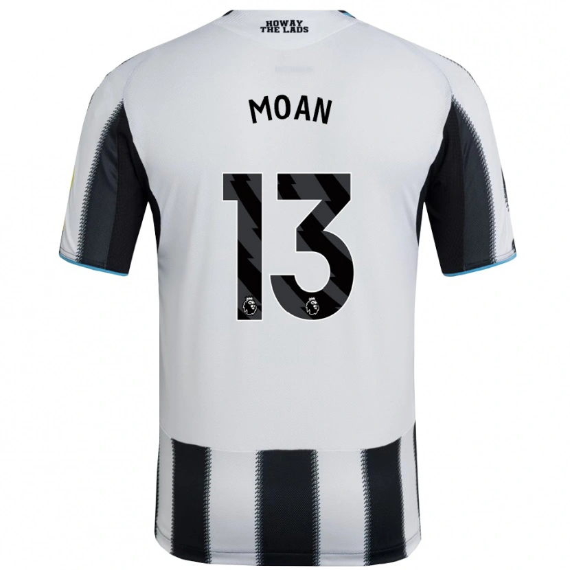 Danxen Men Claudia Moan #13 Black White Home Jersey 2025/26 T-Shirt