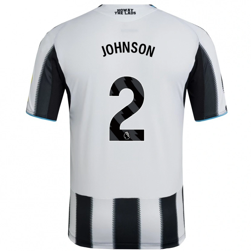 Danxen Men Henry Johnson #2 Black White Home Jersey 2025/26 T-Shirt