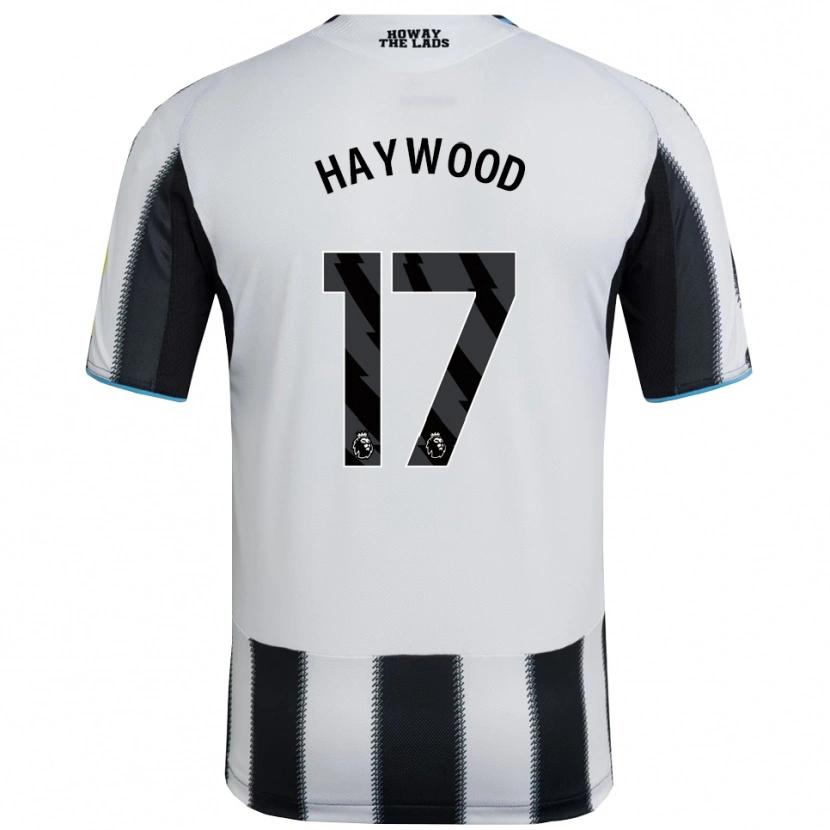 Danxen Men Sophie Haywood #17 Black White Home Jersey 2025/26 T-Shirt