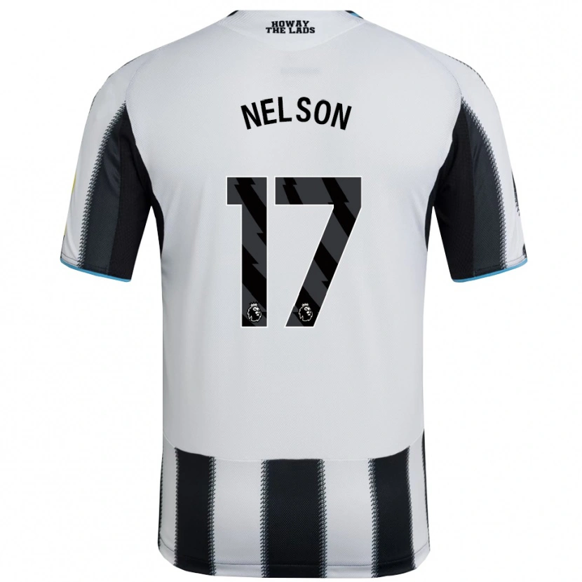 Danxen Men Erin Nelson #17 Black White Home Jersey 2025/26 T-Shirt