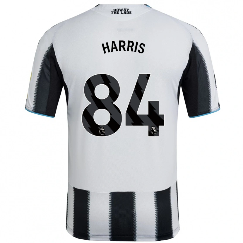 Danxen Men Aidan Harris #84 Black White Home Jersey 2025/26 T-Shirt