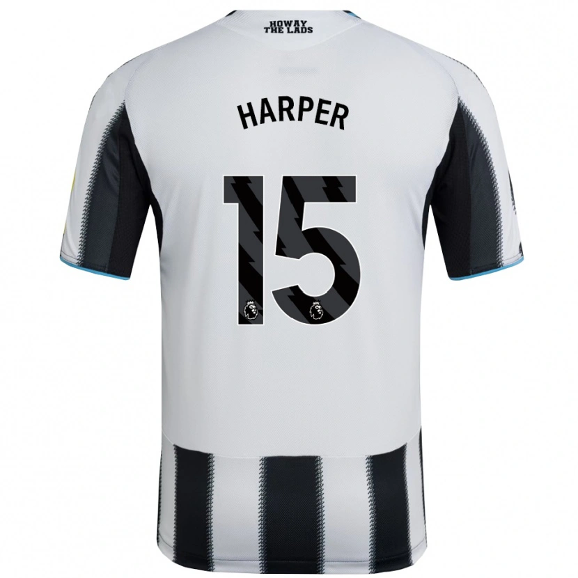 Danxen Men Fraser Harper #15 Black White Home Jersey 2025/26 T-Shirt